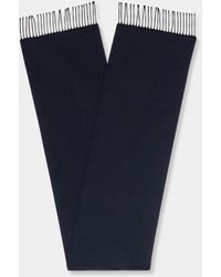 Brooks Brothers - Écharpe En Laine À Motif Chevron - Lyst