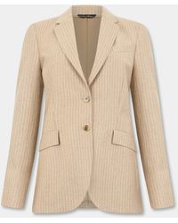 Brooks Brothers - Striped Virgin Wool Blazer - Lyst