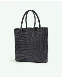 Brooks Brothers - Woven Leather Tote Bag - Lyst
