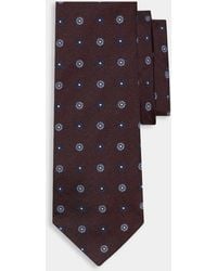 Brooks Brothers - Micro Flower Silk Tie - Lyst