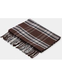Brooks Brothers - Plaid Wool Scarf - Lyst