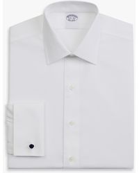 Brooks Brothers - Slim Fit Non-Iron Oxford Pinpoint Shirt With Ainsley Collar - Lyst