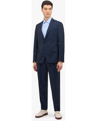Brooks Brothers - Navy Virgin Wool Suit - Lyst