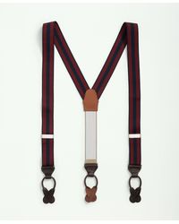Brooks Brothers - Striped Suspenders Shoes - Lyst