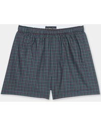 Brooks Brothers - Tartan Cotton Boxer - Lyst