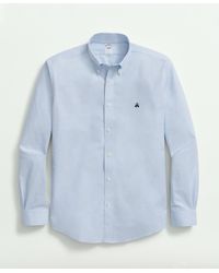 Brooks Brothers - Camisa De Corte Slim Non-iron Golden Fleece Pinpoint Con Cuello Button-down - Lyst