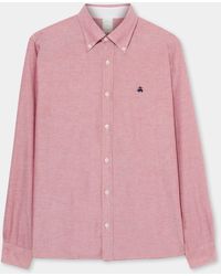 Brooks Brothers - Slim Fit Oxford Shirt With Button Down Collar - Lyst