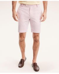 Brooks Brothers - Cotton Seersucker Stripe Shorts - Lyst