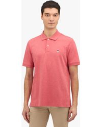 Brooks Brothers - Red Heather Supima Cotton Stretch Pique Polo - Lyst