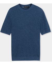 Brooks Brothers - Cotton-Linen Knit T-Shirt - Lyst
