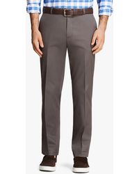 Brooks Brothers - Grey Stretch Cotton Chinos - Lyst