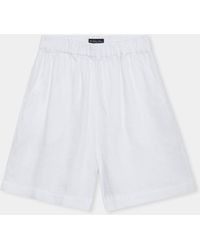Brooks Brothers - Heavy Linen Shorts - Lyst