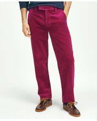Brooks Brothers - Clark Straight-fit Wide-wale Corduroy Pants - Lyst