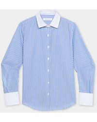 Brooks Brothers - Shirt With Contrast Collar And Cuffs - Lyst