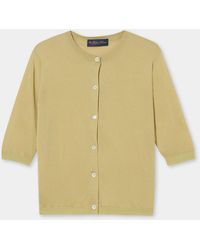 Brooks Brothers - Silk Blend Cardigan - Lyst
