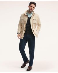 Brooks Brothers - Safari Jacket In Water-repellent Ripstop - Lyst