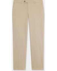 Brooks Brothers - Regular Fit Microtwill Stretch Cotton Chino - Lyst