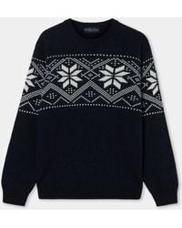 Brooks Brothers - Norwegian Jacquard Sweater - Lyst
