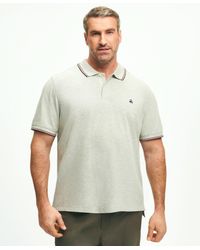 Brooks Brothers - Big & Tall Vintage-inspired Supima Cotton Short-sleeve Tennis Polo Shirt - Lyst