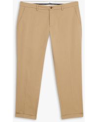 Brooks Brothers - Khakifarbene Relaxed-fit-chinohose Aus Doppelzwirn-baumwolle - Lyst