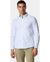 Brooks Brothers - Camisa De Corte Slim De Golden Fleece A Rayas Con Cuello Button-down - Lyst