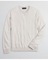 COTTON// CASHMERE SWEATER BROOKS BROTHERS NWT PURPLE
