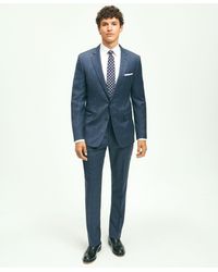 Brooks Brothers - Classic Fit Wool Windowpane 1818 Suit - Lyst