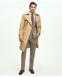 Brooks Brothers - Supima Cotton Thermore Fill Trench Coat - Lyst