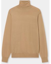 Brooks Brothers - Merino Wool Turtleneck Sweater - Lyst