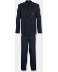Brooks Brothers - Prince Of Wales Virgin Wool Tuxedo Suit - Lyst