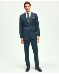 Brooks Brothers - Slim Fit Wool Checked 1818 Suit - Lyst