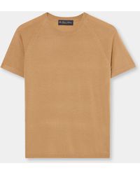 Brooks Brothers - Short-Sleeved Merino Wool Crewneck - Lyst