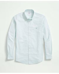 Brooks Brothers - Big & Tall Stretch Non Iron Oxford Button-down Collar Sport Shirt - Lyst