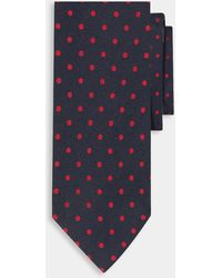 Brooks Brothers - Polka Dot Silk Tie - Lyst