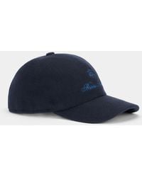 Brooks Brothers - Wool And Cashmere Logo Baseball Cap - Lyst