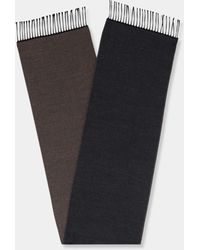 Brooks Brothers - Double-Faced Wool Scarf - Lyst