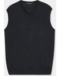 Brooks Brothers - Merino Wool Sweater Vest - Lyst