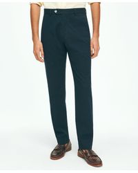 Brooks Brothers - Regular Fit Cotton Seersucker Pants - Lyst