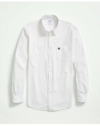 Brooks Brothers - Milano Slim-fit Sport Shirt, Irish Linen - Lyst