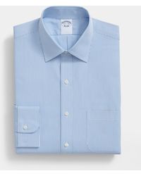 Brooks Brothers - Regular Fit Striped Cotton Shirt With Ainsley Collar - Lyst