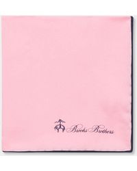 Brooks Brothers - Plain Silk Pochette - Lyst