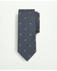 Brooks Brothers - Silk Tie Fleece Mini Square Pattern Tie - Lyst