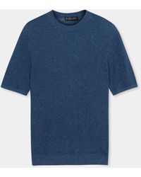 Brooks Brothers - Cotton-Linen Knit T-Shirt - Lyst