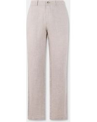 Brooks Brothers - Linen Trousers - Lyst