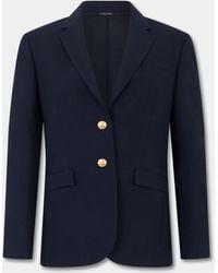 Brooks Brothers - Hopsack Blazer With Buttons - Lyst