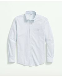 Brooks Brothers - Stretch Non-iron Oxford Button-down Collar Sport Shirt - Lyst