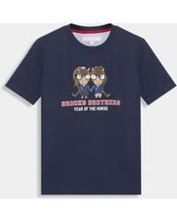 Brooks Brothers - T-shirt Año Del Caballo - Lyst