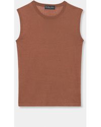 Brooks Brothers - Silk Blend Top - Lyst