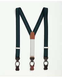 Brooks Brothers - Striped Suspenders Shoes - Lyst
