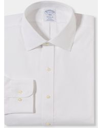 Brooks Brothers - Regular Fit Hemd Aus Oxford Pinpoint Non-Iron Mit Ainsley-Kragen - Lyst